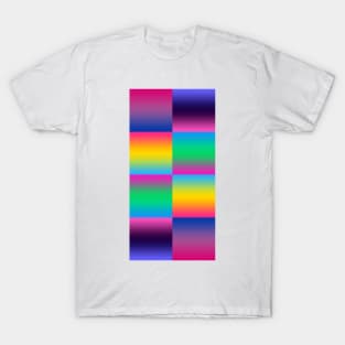 Bi+ Gradients (2x4 Stripes) T-Shirt